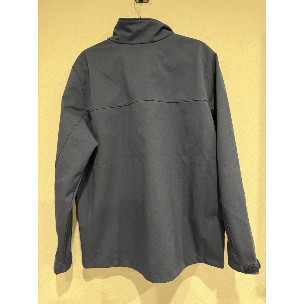 Notre Dame Columbia Ascender II Softshell Jacket NCAA Navy Large Omni-Shield